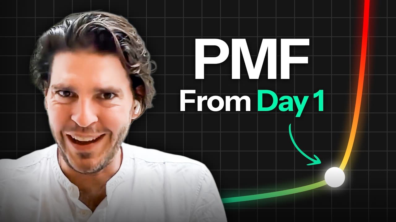 How to Build a Product that Hits PMF on Day 1 | Christopher Pedregal